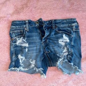 American Eagle Distressed Shorts